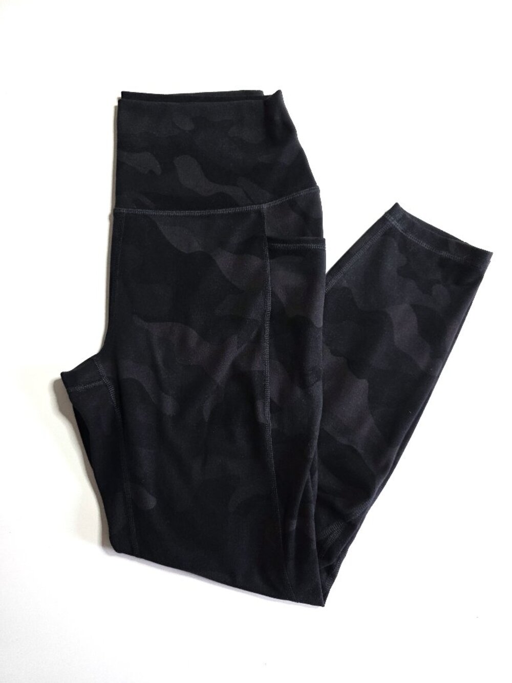 RBX gray & black camo athletic leggings
